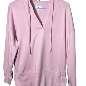 LOU & GREY Pink Women's Hoodie Size S